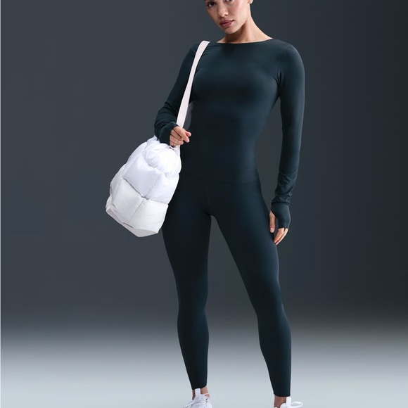 Nike Zenvy Dri-Fit Seaweed Leggings - Picture 9 of 9